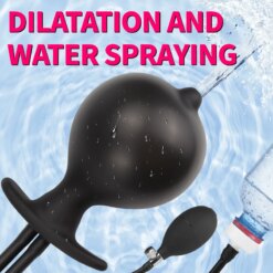 Plug Anal Inflável Esguicho Chuca Inflatable Anal Plug