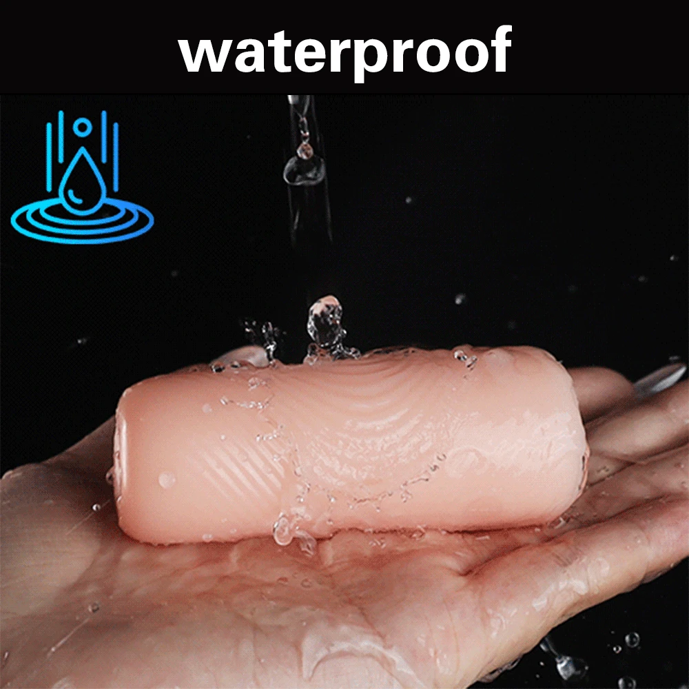 Masturbation Cup Portable Penis Massage Men Soft Vagina Anal Masturbator Sex Product Portable Peni Trainer for Men Adult Product