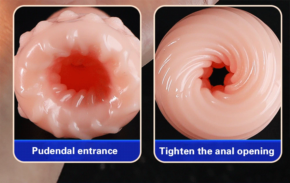 Masturbation Cup Portable Penis Massage Men Soft Vagina Anal Masturbator Sex Product Portable Peni Trainer for Men Adult Product