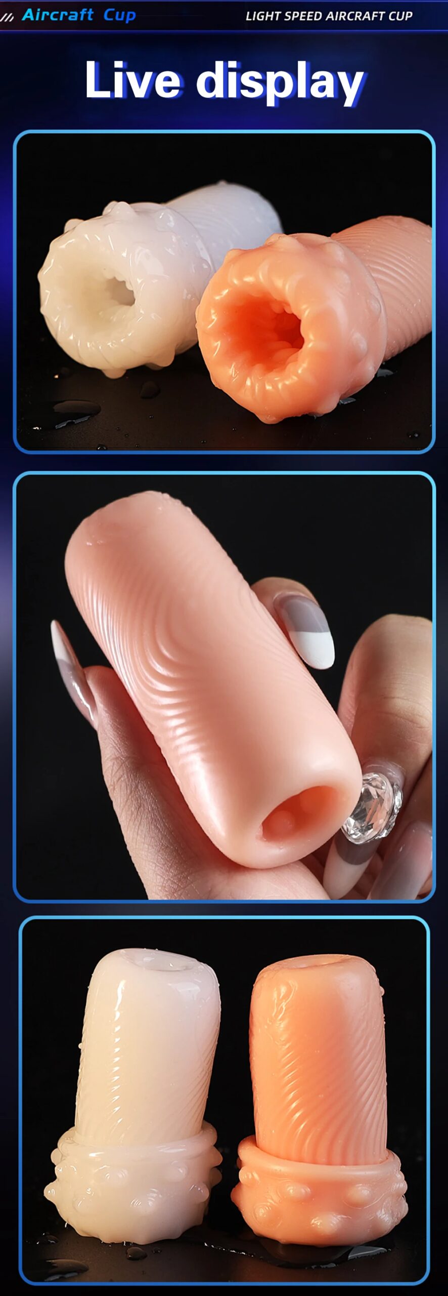 Masturbation Cup Portable Penis Massage Men Soft Vagina Anal Masturbator Sex Product Portable Peni Trainer for Men Adult Product