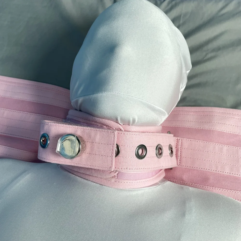 Magnetic Lock Neck Fixing Strap Quick Release Restraints Medical Gear for Manic Episode Fall Prevention Agitated Behave Control