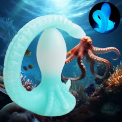 Consolo Plug Brilhante Tentáculo Octopus Dildo