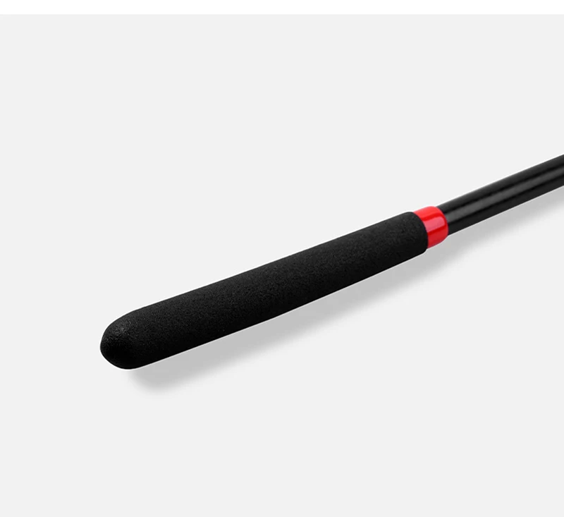 60CM Resin Material Long Straight Whip Riding Crop Flogger Black Glossy Handle Cover Paddle Slapper for Horse Training