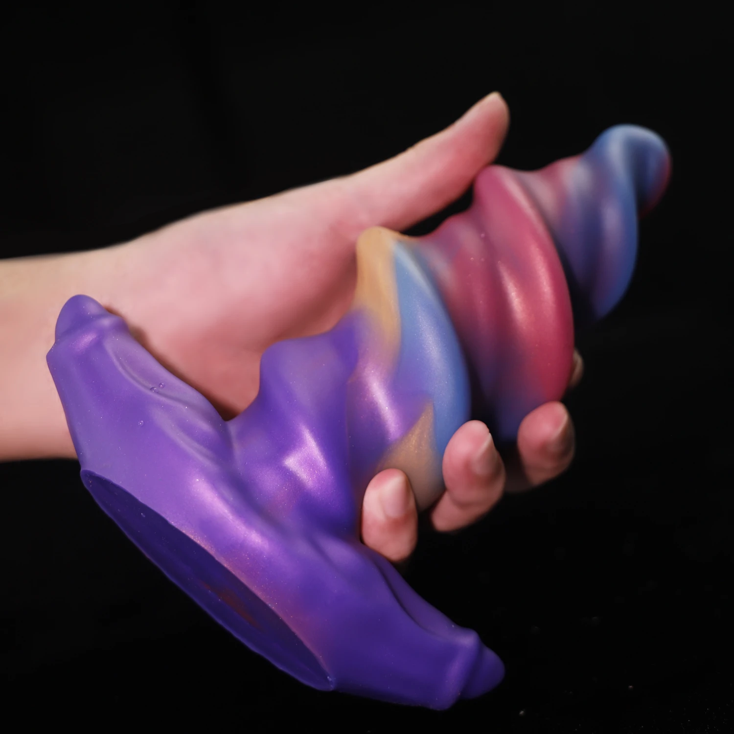 Silicone Screw Anal Plug Soft Butt Plug for Prostate Massage Big Dilation Sex Toys for Women/Men/Gay Adult Product Wearable Dick