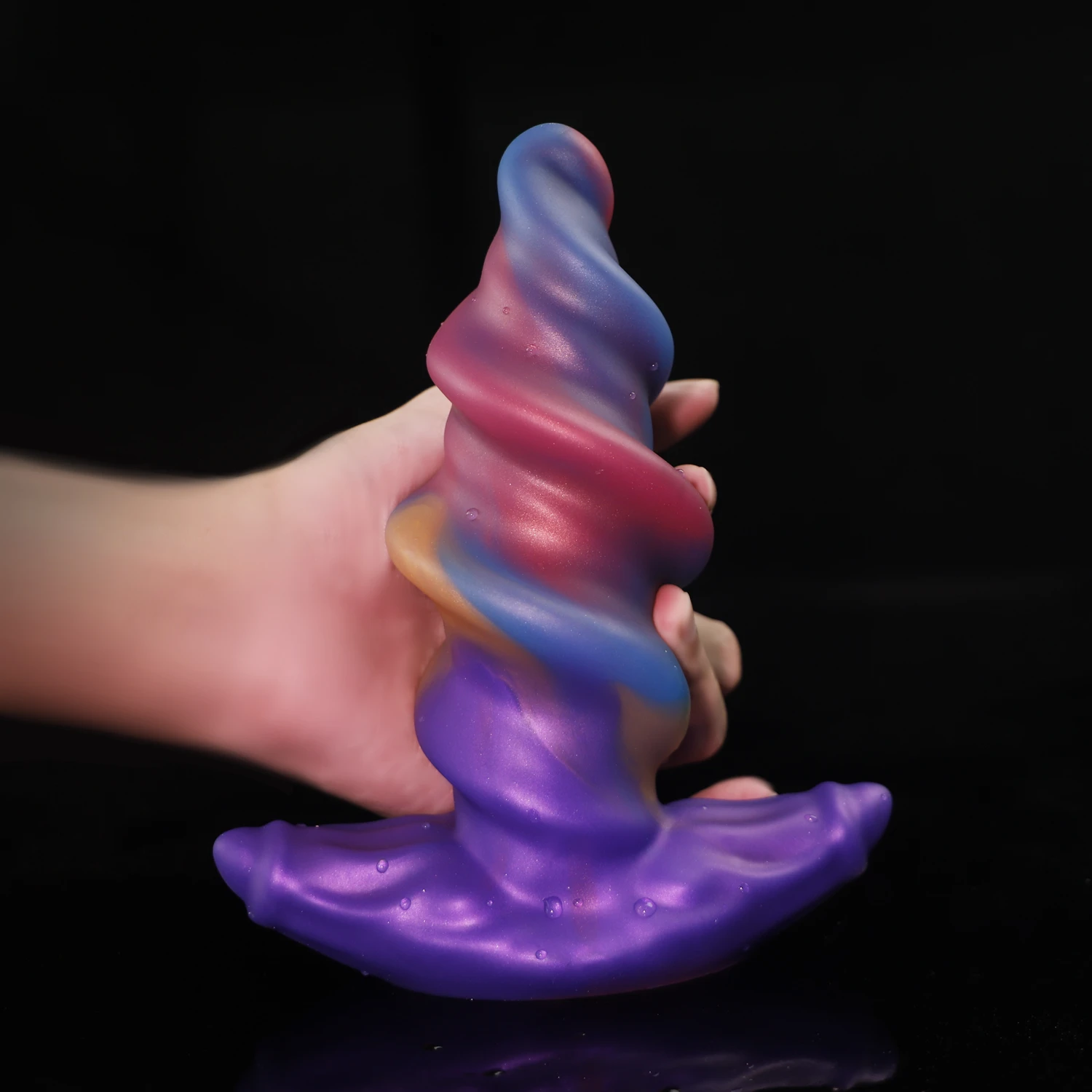 Silicone Screw Anal Plug Soft Butt Plug for Prostate Massage Big Dilation Sex Toys for Women/Men/Gay Adult Product Wearable Dick
