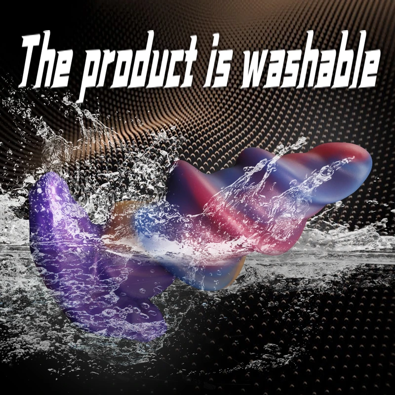 Silicone Screw Anal Plug Soft Butt Plug for Prostate Massage Big Dilation Sex Toys for Women/Men/Gay Adult Product Wearable Dick