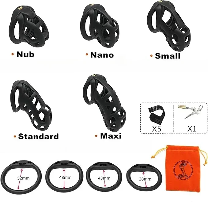 Cinto de Castidade Cobra Upgrade Micro Lock