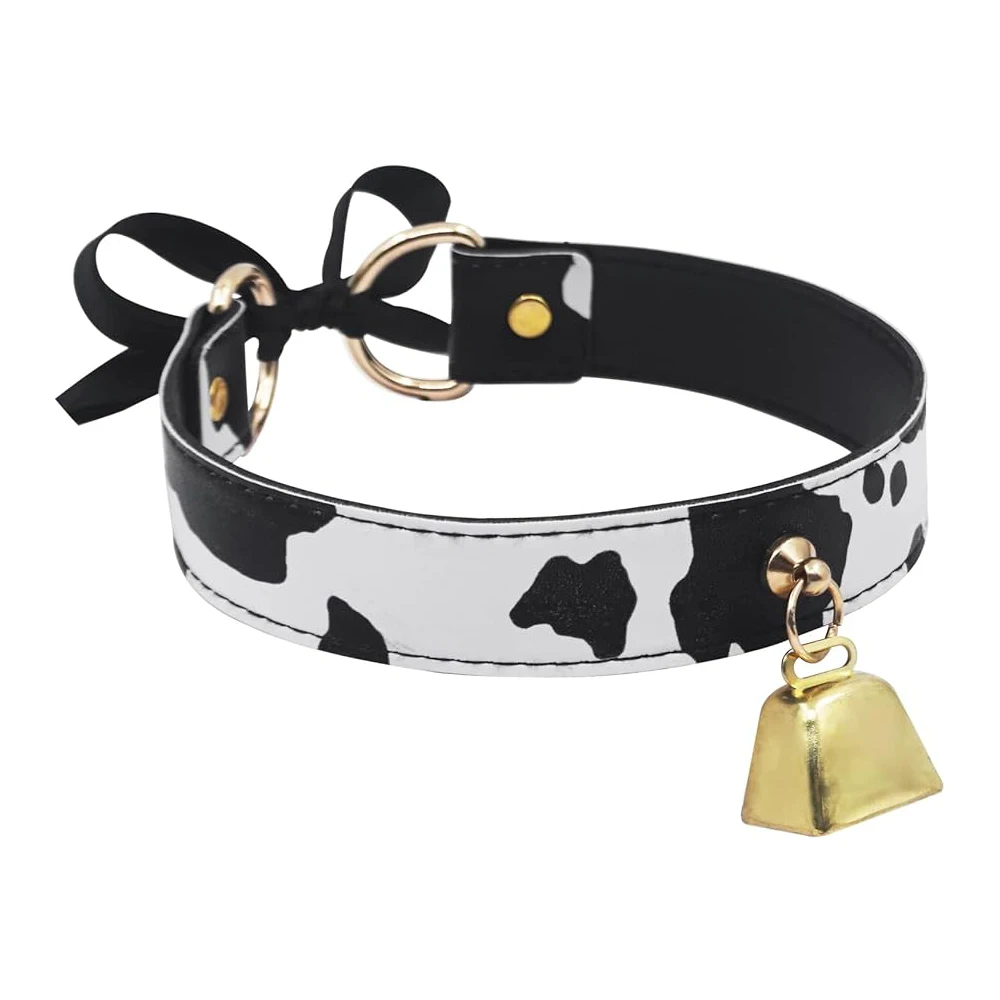 Gargantilha Sexy Vaca com Sino de Metal Sexy Cow Choker - Imagem 4