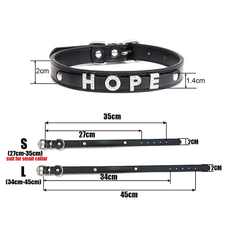 Punk Leather Collar DIY Custom Name Necklace Personalized Letter Angel Queen Choker for Women Men Sexy Cosplay Jewelry Gifts Punk Leather Collar DIY Custom Name Necklace Personalized Letter Angel Queen Choker for Women Men Sexy Cosplay Jewelry Gifts