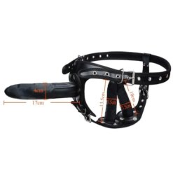 Cinta Peniana Strapon Triplo com Suportes Pênis Sintéticos