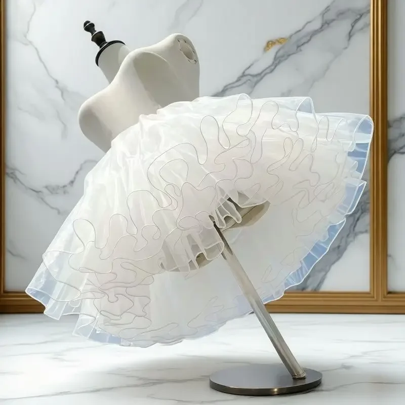 Lolita Flying Saucer Petticoat - Boneless Maximum Volume Crinoline, Invisible Wire-Free Underskirt for Daily Gothic Sweet OP/JSK Lolita Flying Saucer Petticoat - Boneless Maximum Volume Crinoline, Invisible Wire-Free Underskirt for Daily Gothic Sweet OP/JSK