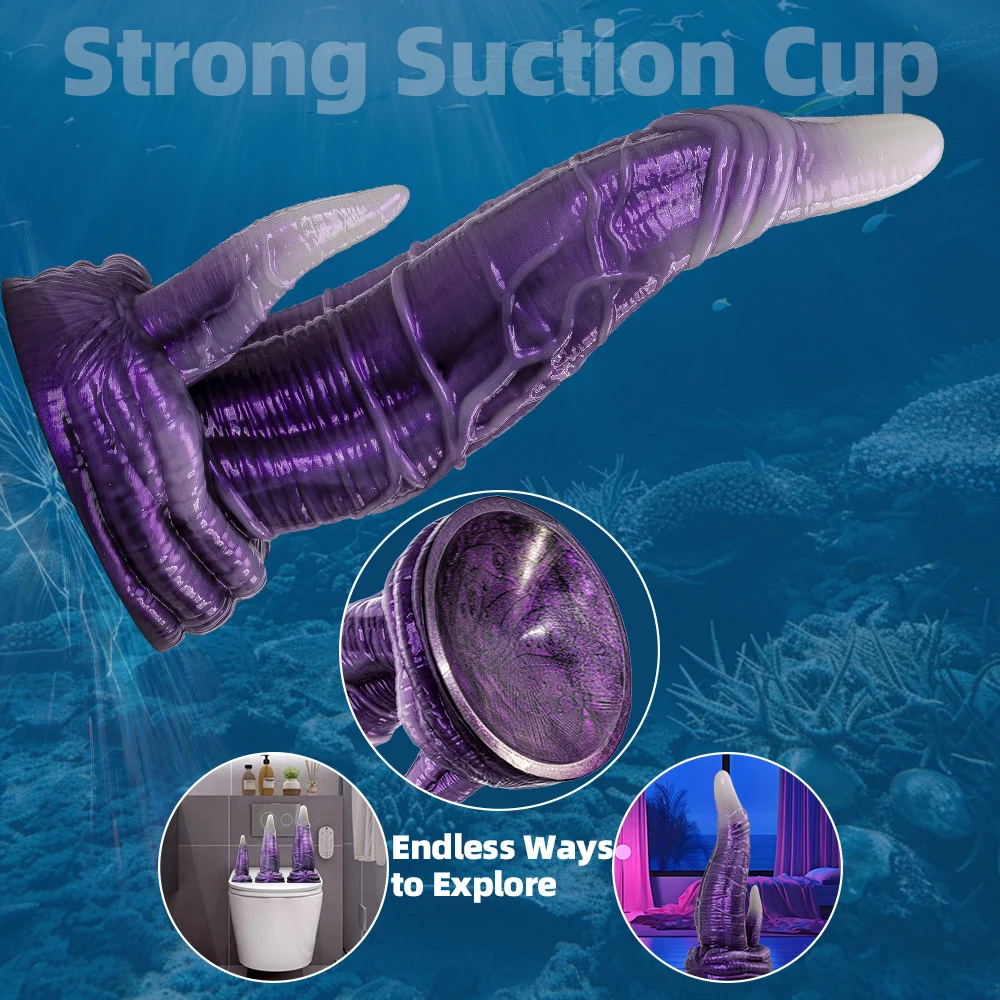 Monster Dildo Big Anal Plug Dildo Butt Plug Adult Sex Toy Anal Stimulation Soft Animal Penis For Female Anal Erotic Sexy Toy