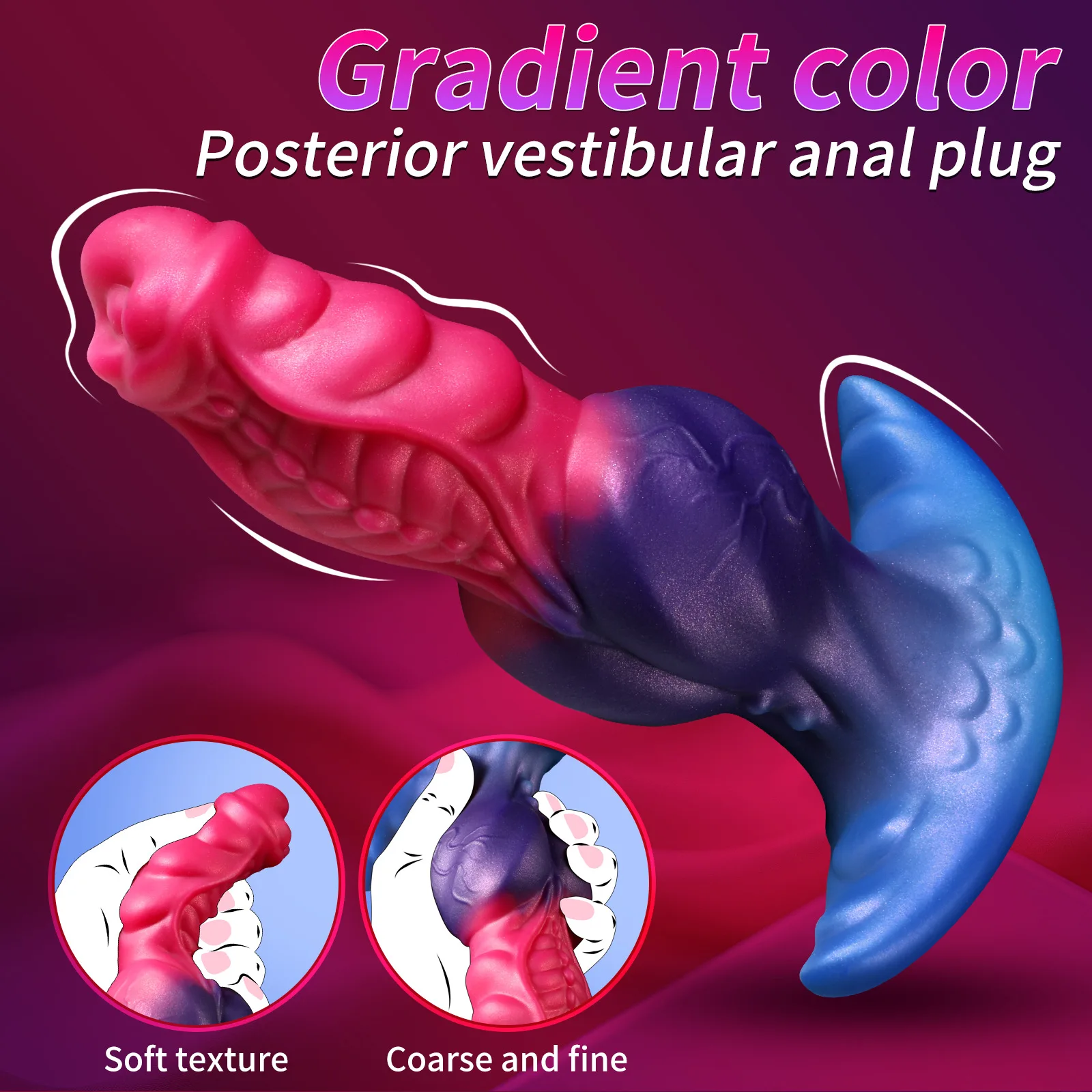 Ultra Soft Liquid Silicone Anal Plug Simulation Shaped Sex Toy for Men/Women Suitable for Backyard Outdoor Activities Adult Toys Ultra Soft Liquid Silicone Anal Plug Simulation Shaped Sex Toy for Men/Women Suitable for Backyard Outdoor Activities Adult Toys