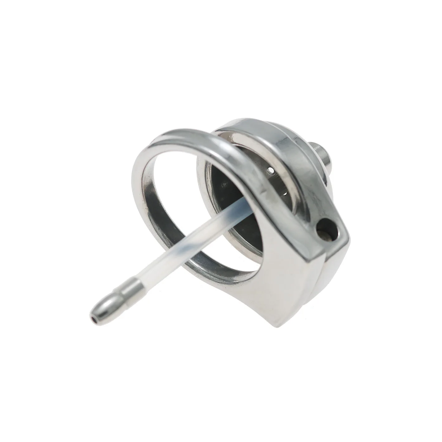 Men's Stainless Steel Hollow Chastity Cage CB Penis Cage Sissy Cock Cage with Tube Abstinence Chastity Device Sex Toys for Men18