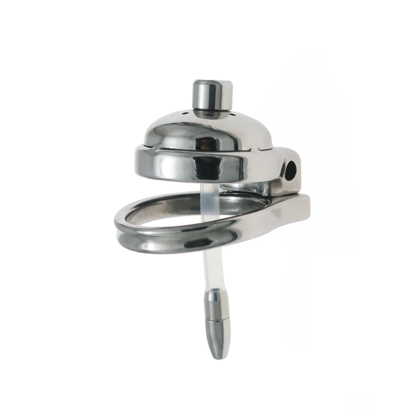 Men's Stainless Steel Hollow Chastity Cage CB Penis Cage Sissy Cock Cage with Tube Abstinence Chastity Device Sex Toys for Men18