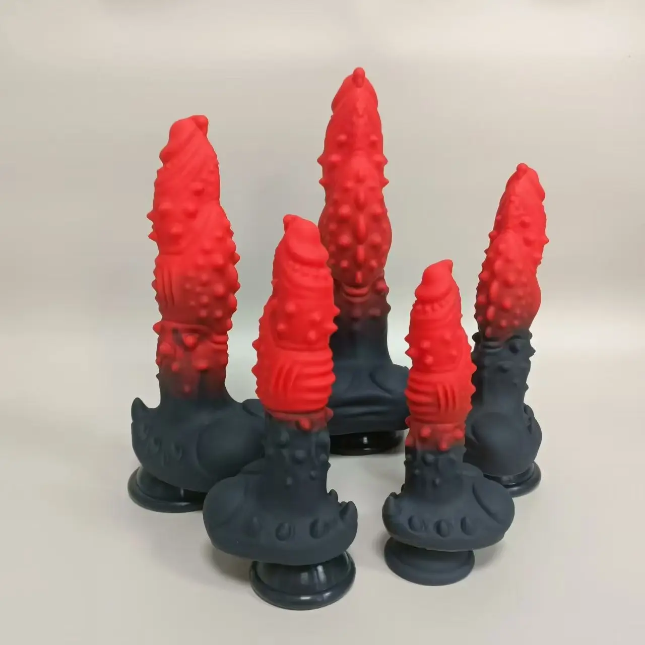 Black Red Magic Dragon Barbed Dildos Big Anal Plugs Alien False Penis Massage Masturbation Stimulating Rod Sex Toy For Women/Men Black Red Magic Dragon Barbed Dildos Big Anal Plugs Alien False Penis Massage Masturbation Stimulating Rod Sex Toy For Women/Men