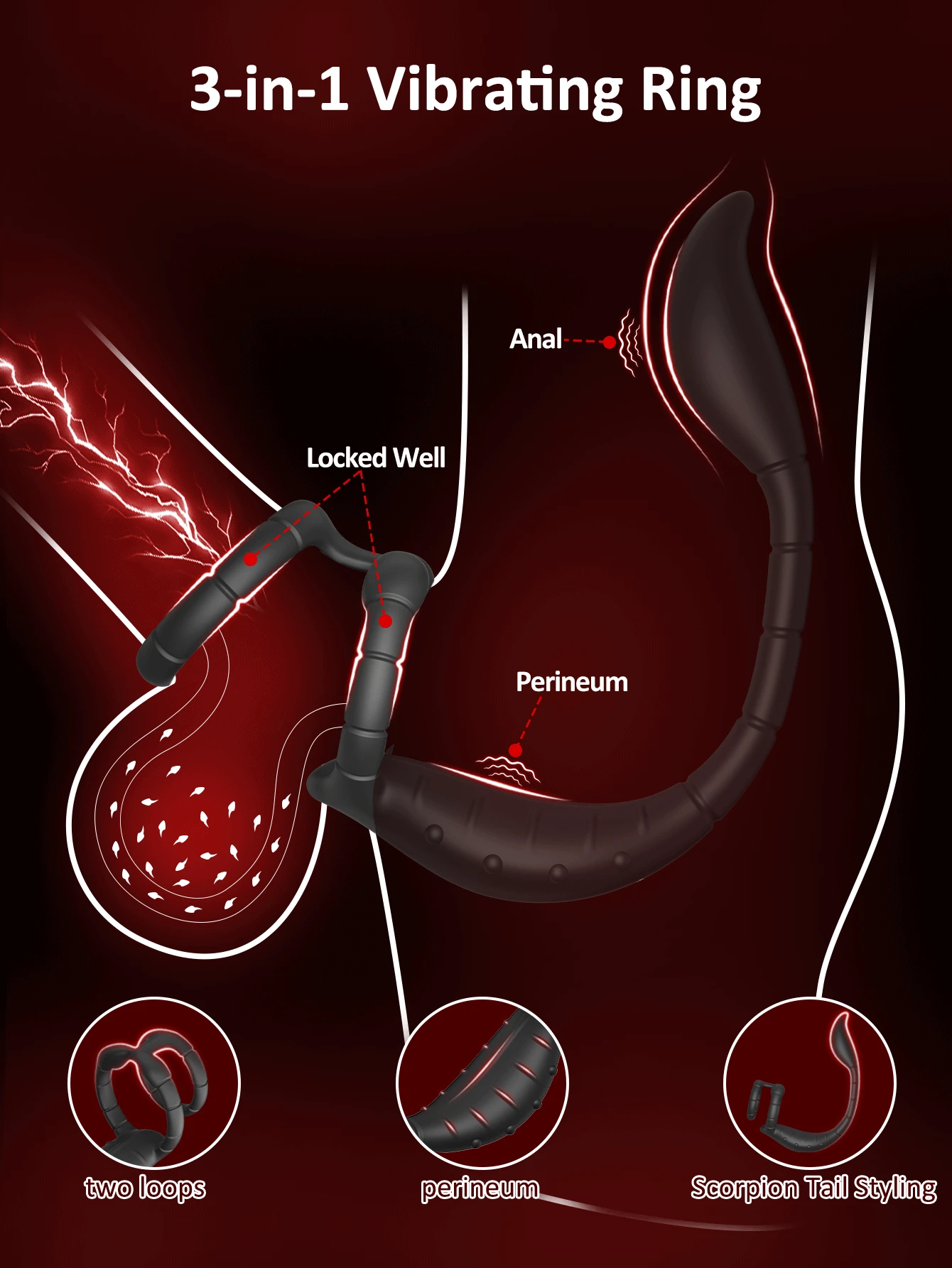 Male Penis Ring Vibrator Wireless Butt Plug Prostate Massager Cock Ring for Men Semen Lock Anal Plug Stimulator Adult Sexy Toys Male Penis Ring Vibrator Wireless Butt Plug Prostate Massager Cock Ring for Men Semen Lock Anal Plug Stimulator Adult Sexy Toys