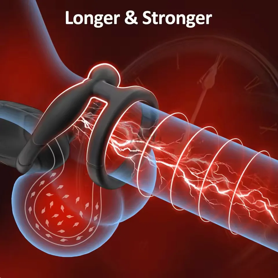 Male Penis Ring Vibrator Wireless Butt Plug Prostate Massager Cock Ring for Men Semen Lock Anal Plug Stimulator Adult Sexy Toys Male Penis Ring Vibrator Wireless Butt Plug Prostate Massager Cock Ring for Men Semen Lock Anal Plug Stimulator Adult Sexy Toys