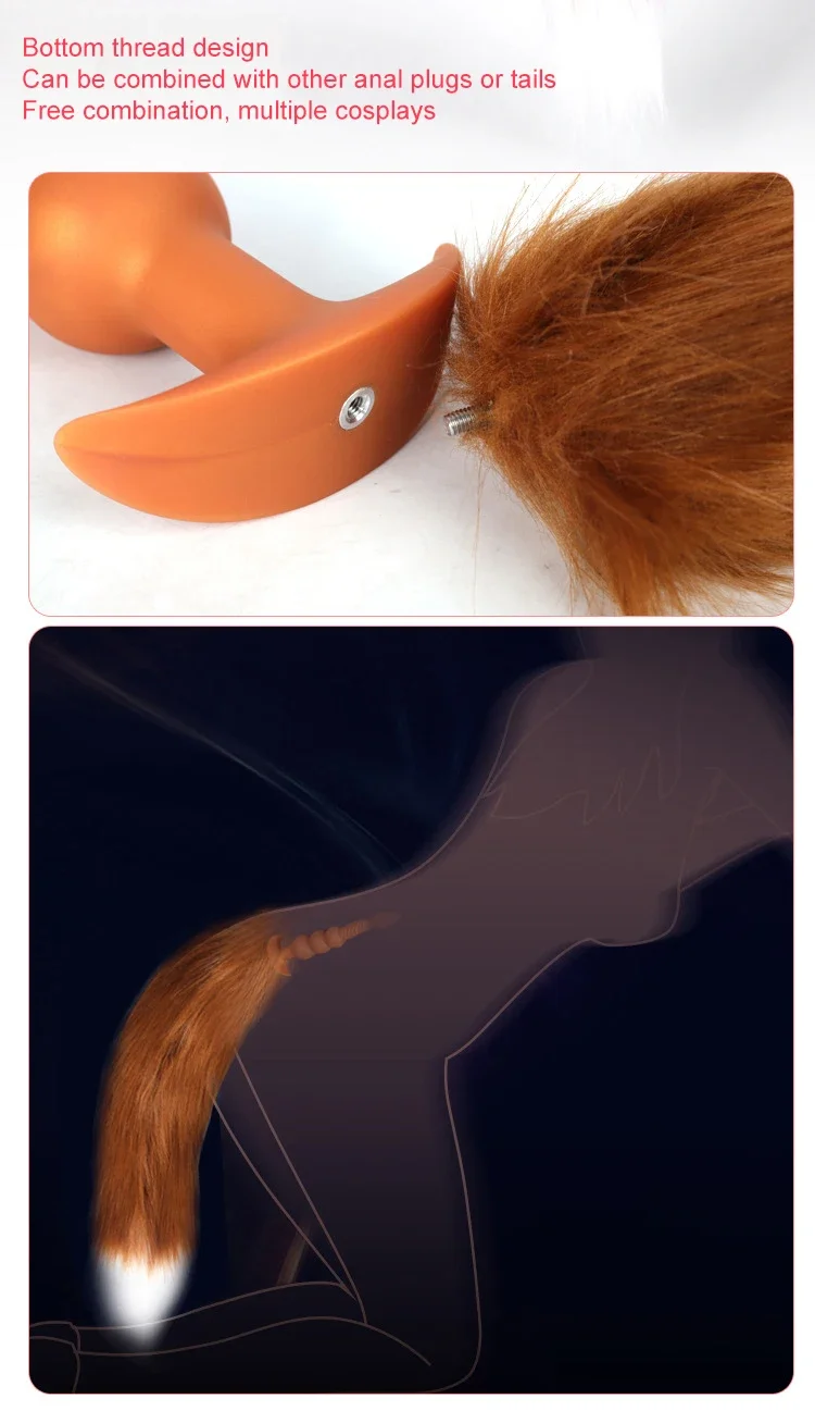 Super Anal Beads Plug Large Ball Dildo Butt Plug Dilator Role Play Vaginal Ass Tail Adult Anus Sex Toys Cosplay Prop Sex Product Super Anal Beads Plug Large Ball Dildo Butt Plug Dilator Role Play Vaginal Ass Tail Adult Anus Sex Toys Cosplay Prop Sex Product