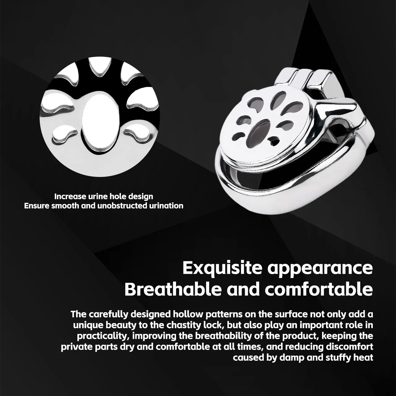 LEZEE Male Negative Chastity Cages Urethral Hole Male Enhancement Ring Penis Cockring Enhancer BDSM Cock Lock Sex Toys For Men LEZEE Male Negative Chastity Cages Urethral Hole Male Enhancement Ring Penis Cockring Enhancer BDSM Cock Lock Sex Toys For Men