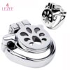LEZEE Gaiola de Castidade Negativa Anel Peniano Negative Chastity Cage