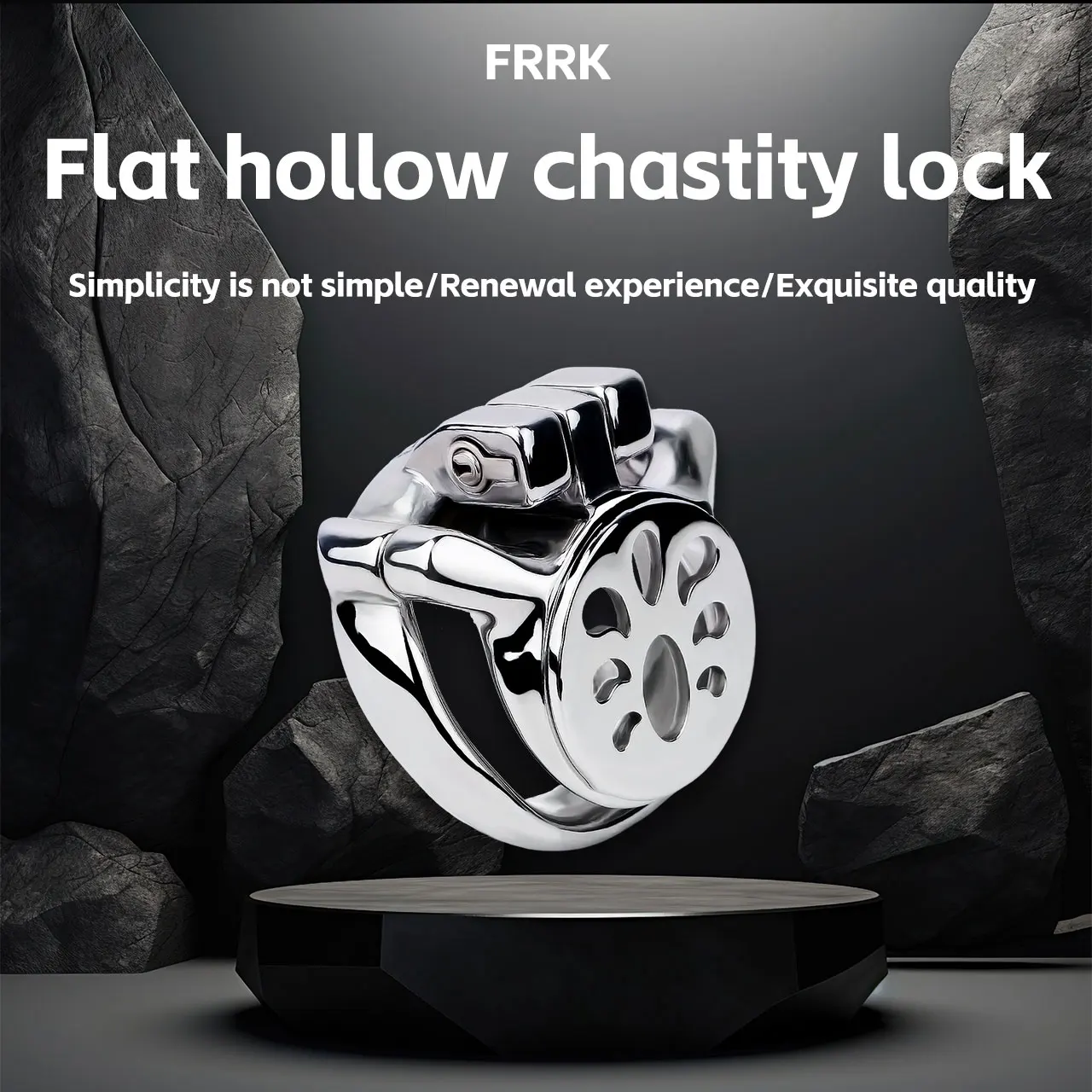 LEZEE Male Negative Chastity Cages Urethral Hole Male Enhancement Ring Penis Cockring Enhancer BDSM Cock Lock Sex Toys For Men LEZEE Male Negative Chastity Cages Urethral Hole Male Enhancement Ring Penis Cockring Enhancer BDSM Cock Lock Sex Toys For Men