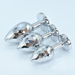 Plug Anal Diamante Base Cristal Diamond Butt Plug