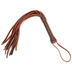 Chicote Tiras de Couro BDSM Spanking Leather Flogger