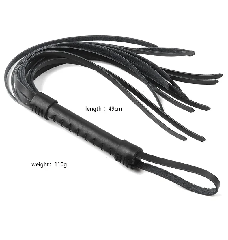 Leather BDSM Flogger Slapping Whip Adult Bdsm Toys Spanking Paddle SM Accessories Sex Toys For Couples