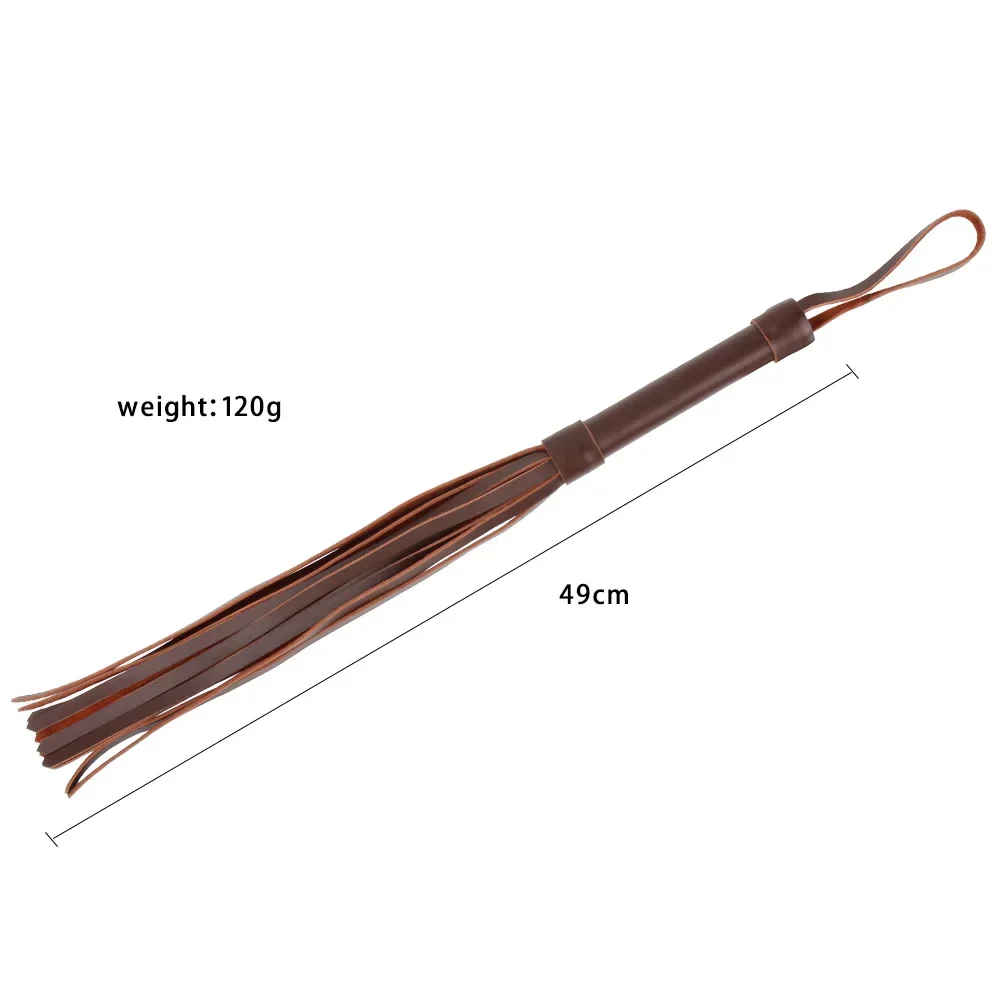 Leather BDSM Flogger Slapping Whip Adult Bdsm Toys Spanking Paddle SM Accessories Sex Toys For Couples