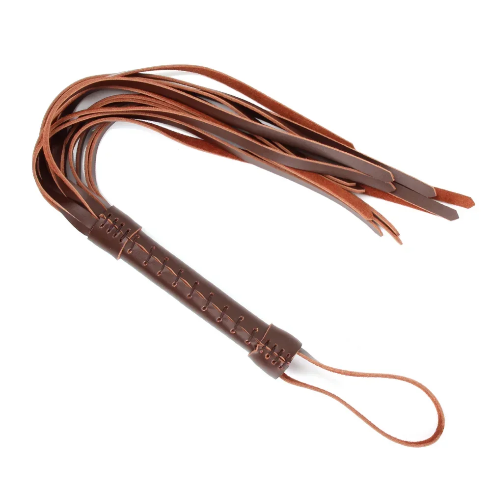 Leather BDSM Flogger Slapping Whip Adult Bdsm Toys Spanking Paddle SM Accessories Sex Toys For Couples