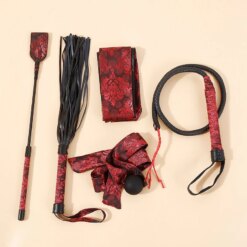 Conjunto Bondage Restrição 5 Peças BDSM Set Chinese Style