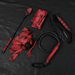 Alternative view of Conjunto Bondage Restrição 5 Peças BDSM Set Chinese Style