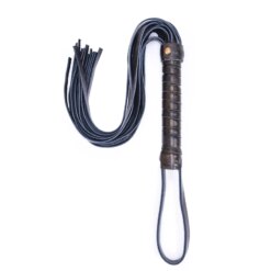 Alternative view of Chicote de Couro Genuíno Vintage Leather Whip Flogger
