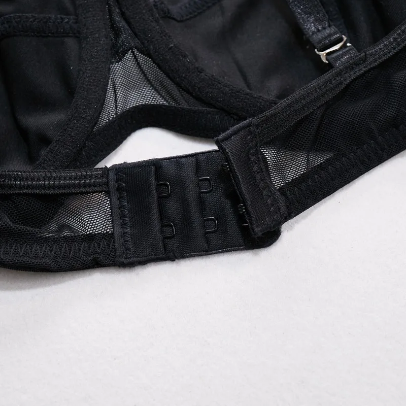 Toucheart 4 Piece Set Sexy Chain Halter Underwear Set For Women Erotic Lingerie Temptation Sexy Role Play Chain Underwear Set