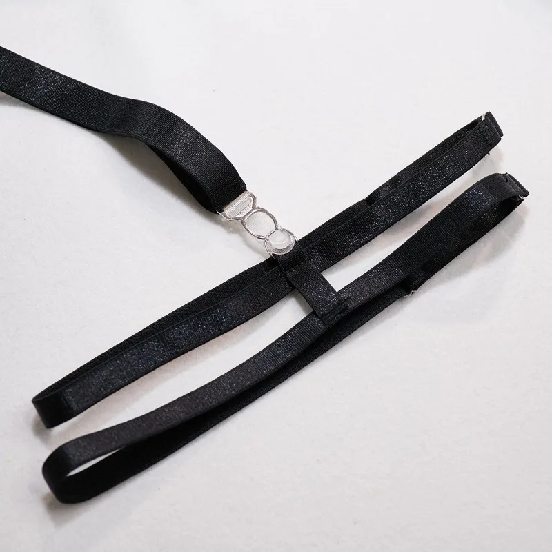 Toucheart 4 Piece Set Sexy Chain Halter Underwear Set For Women Erotic Lingerie Temptation Sexy Role Play Chain Underwear Set