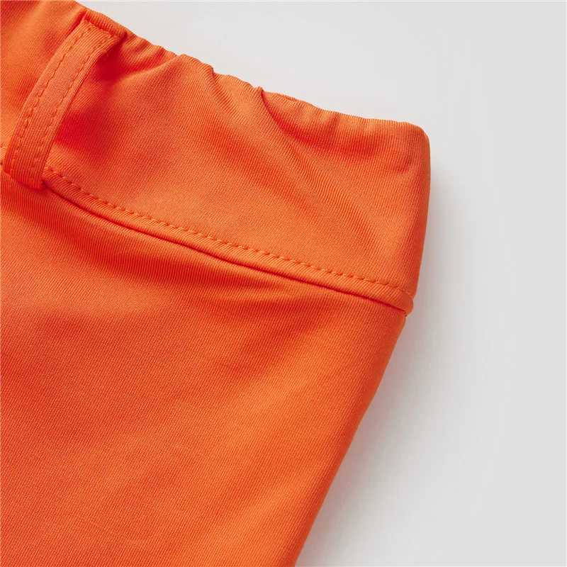 Halloween Velma Costume for Women Orange Long Sleeve Crop Top and Pleated Mini Skirt with Stocking 3Pcs Skirts Party Set Halloween Velma Costume for Women Orange Long Sleeve Crop Top and Pleated Mini Skirt with Stocking 3Pcs Skirts Party Set