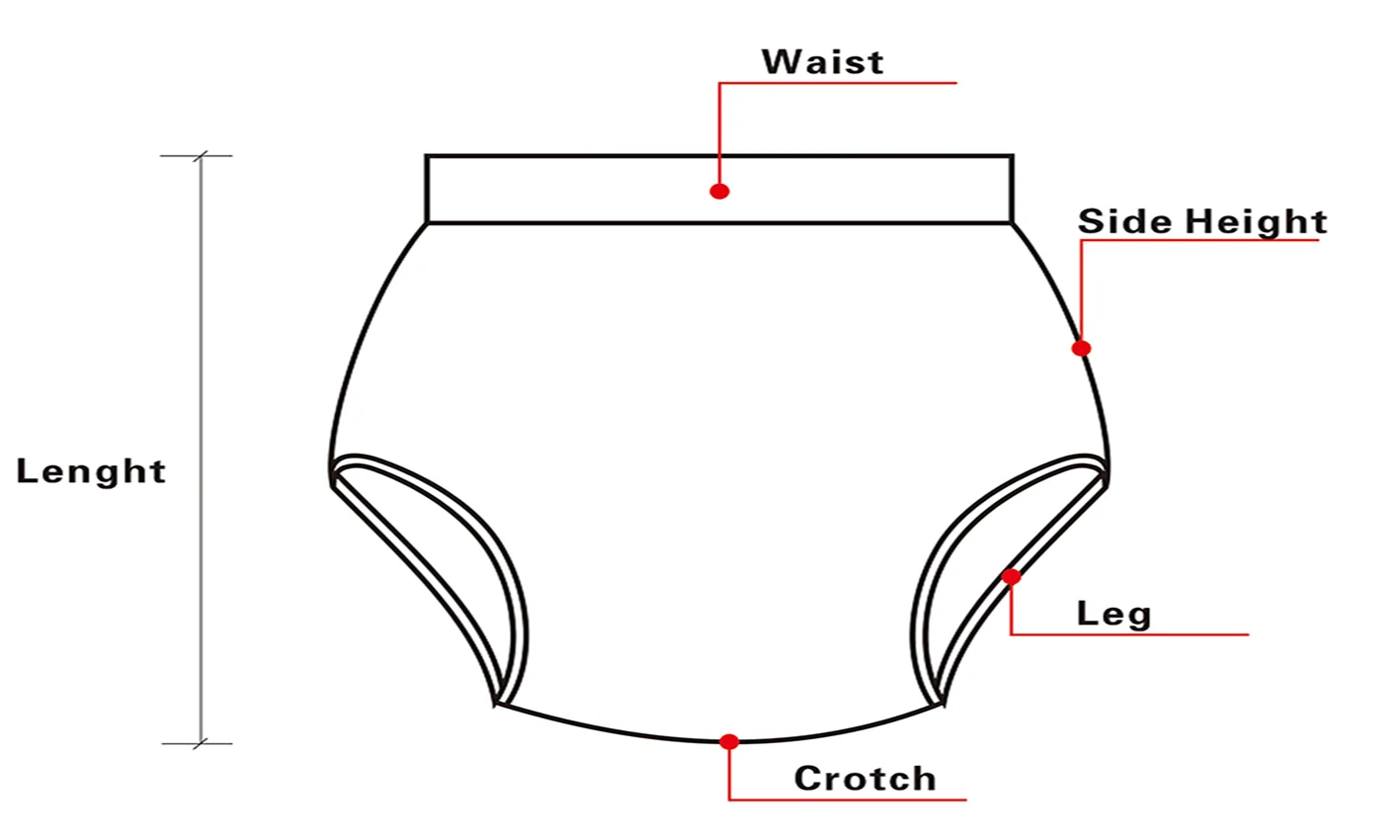 LangKee Haian ABDL Pull-On Locking Plastic Pants LangKee Haian ABDL Pull-On Locking Plastic Pants