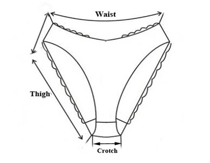 LangKee Haian PVC Cami Briefs Lace Panties Ladies Briefs Color Transparent