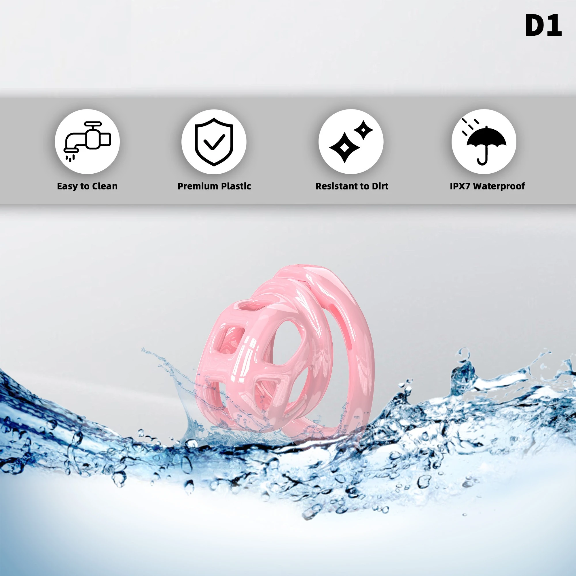 Male Chastity Cage Chastity Lock with 6 Cock Rings for Beginner Sissy Chastity Belt BDSM Abstinence Peins Plug Fetish Sex Toys Male Chastity Cage Chastity Lock with 6 Cock Rings for Beginner Sissy Chastity Belt BDSM Abstinence Peins Plug Fetish Sex Toys