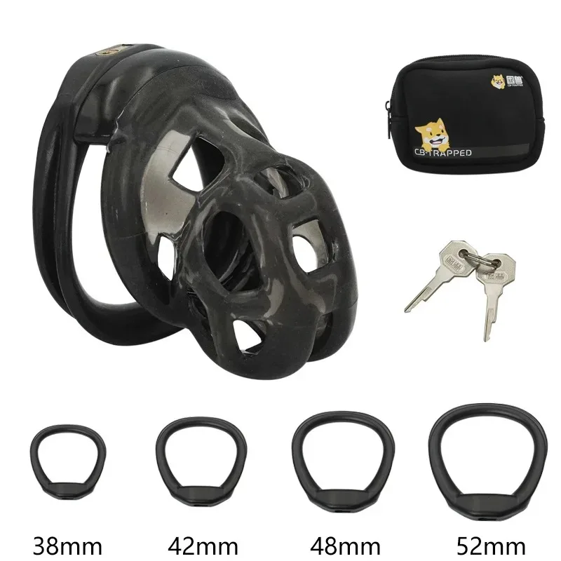 Dispositivo de Castidade Silicone Macio Soft Cock Cage - Imagem 5