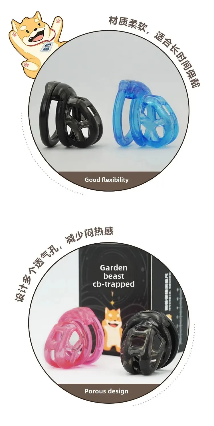 Soft Silicone Chastity Device Adjustable Cock Cage Lock for Men BDSM Discreet Fetish Training Adult Toy sextoy chastity cage Soft Silicone Chastity Device Adjustable Cock Cage Lock for Men BDSM Discreet Fetish Training Adult Toy sextoy chastity cage