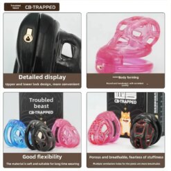 Alternative view of Dispositivo de Castidade Silicone Macio Soft Cock Cage