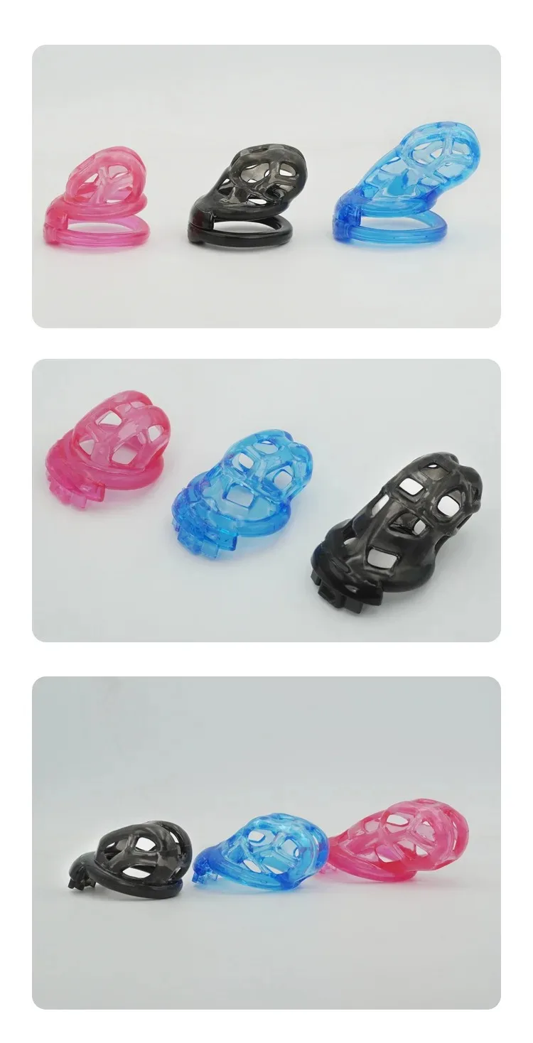 Soft Silicone Chastity Device Adjustable Cock Cage Lock for Men BDSM Discreet Fetish Training Adult Toy sextoy chastity cage Soft Silicone Chastity Device Adjustable Cock Cage Lock for Men BDSM Discreet Fetish Training Adult Toy sextoy chastity cage