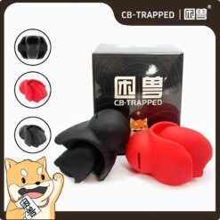 Mordaça Bola de Boca Sólida em Silicone