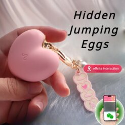 Vibrador Mini Chaveiro com Controle Remoto Masturbator