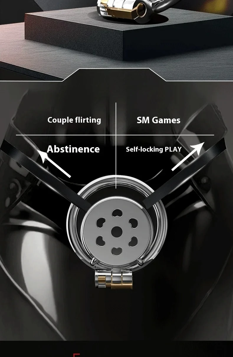 Cerradura de castidad plana SM para hombres, dispositivos de castidad de Metal,enchufe uretral,alto confort,antitrapa,cerradura Cerradura de castidad plana SM para hombres, dispositivos de castidad de Metal,enchufe uretral,alto confort,antitrapa,cerradura