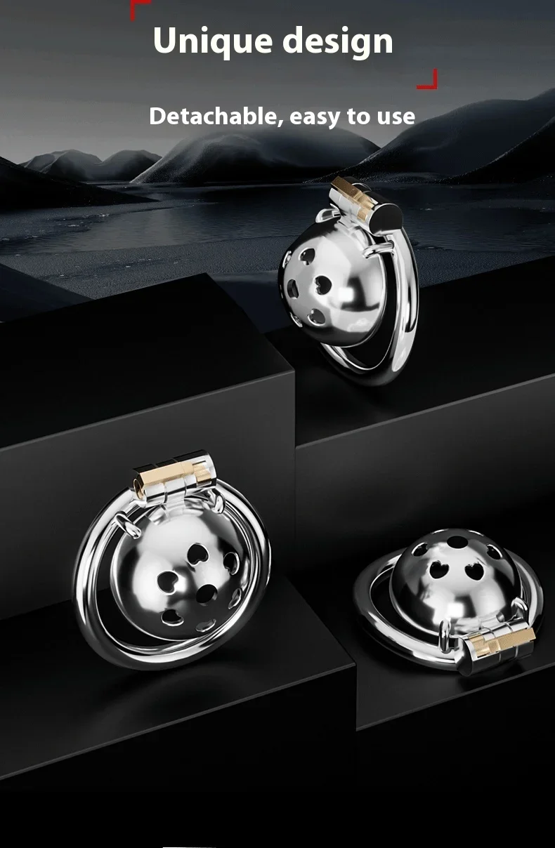 Cerradura de castidad plana SM para hombres, dispositivos de castidad de Metal,enchufe uretral,alto confort,antitrapa,cerradura Cerradura de castidad plana SM para hombres, dispositivos de castidad de Metal,enchufe uretral,alto confort,antitrapa,cerradura