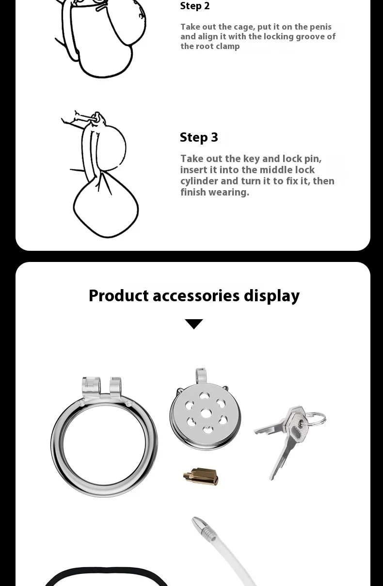 Cerradura de castidad plana SM para hombres, dispositivos de castidad de Metal,enchufe uretral,alto confort,antitrapa,cerradura Cerradura de castidad plana SM para hombres, dispositivos de castidad de Metal,enchufe uretral,alto confort,antitrapa,cerradura