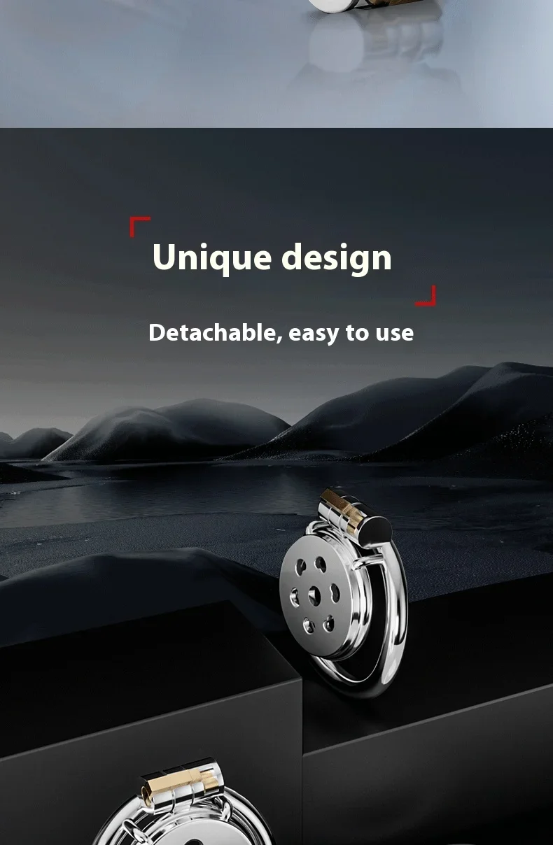 Cerradura de castidad plana SM para hombres, dispositivos de castidad de Metal,enchufe uretral,alto confort,antitrapa,cerradura Cerradura de castidad plana SM para hombres, dispositivos de castidad de Metal,enchufe uretral,alto confort,antitrapa,cerradura